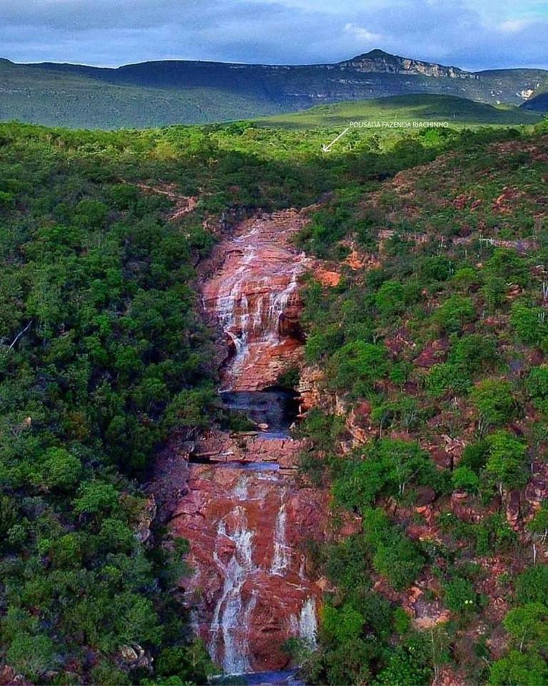Riachinho Pousada Fazenda Vale do Capao Luaran gambar